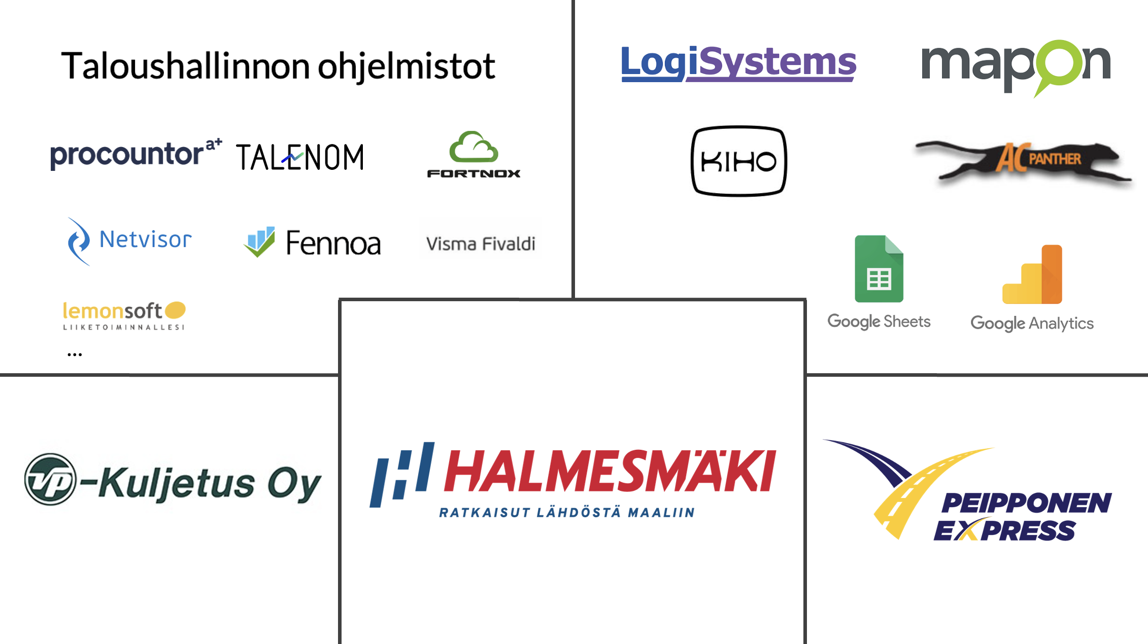 Finadecks lösningar för transportbranschen